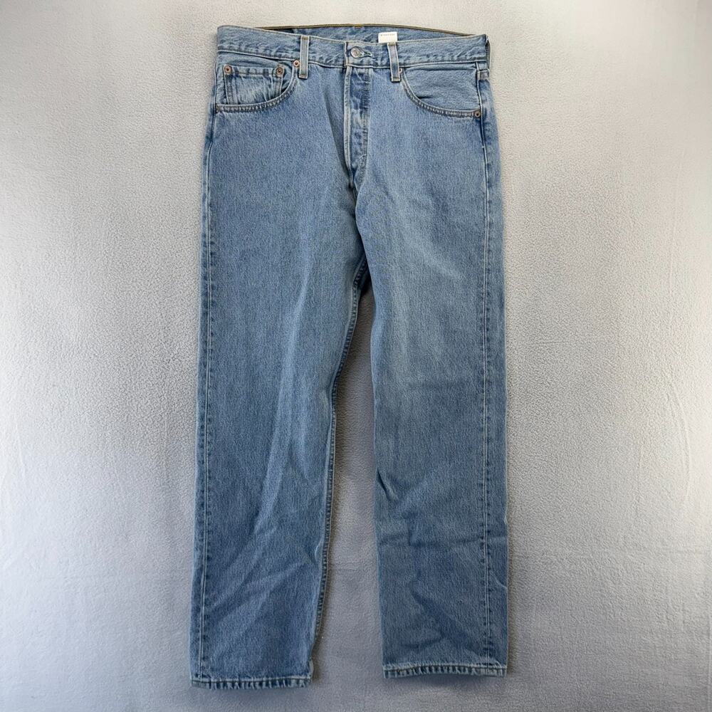 Vintage Levis Jeans Men's 33x30 Fits 31x30 Blue Colombia made Paper Tag 2002 y2k - Picture 2 of 9